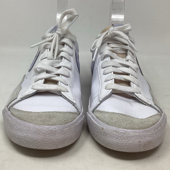 NIKE BLAZER LOW PLATFORM - SAIL/INDIGO HAZE/WHITE SIZE 10 - Picture 3 of 7